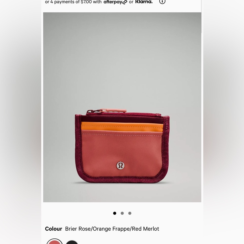 Card case, new with tags